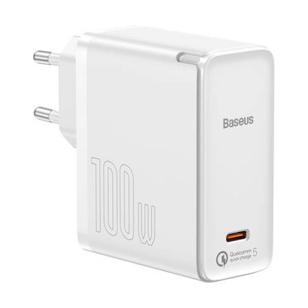 Baseus GaN2 | Síťová nabíječka USB-C 100 W + kabel Quick Charge 5.0 QC 4.0 3.0 Power Delivery EOL